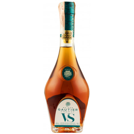 Коньяк "Gautier VS" 0,5л 40% (Франція, Cognac, ТМ "Gautier")