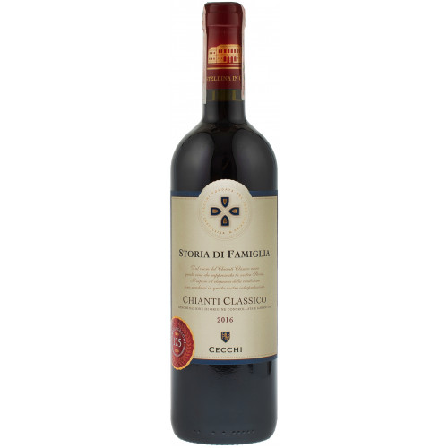 Вино "Chianti Classic DOCG" черв.сух 0,75л 13,5% (Італія, Тоскана, ТМ "Cecchi")