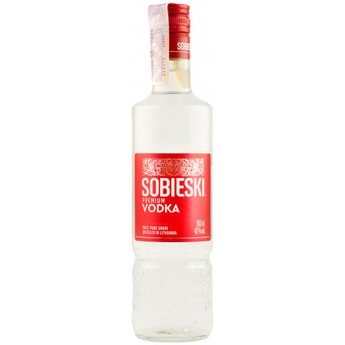 Горілка "Sobieski Premium" 0,5л 40% (Литва, ТМ "Sobieski")