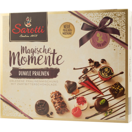 Цукерки "Magic moments Dark" 210г (Німеччина, ТМ "Sarotti")