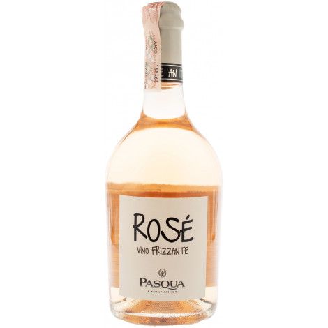 Вино ігристе "Frizzante Rose' " рожев.брют 0,75л 11% (Італія, Венето, ТМ "Pasqua")