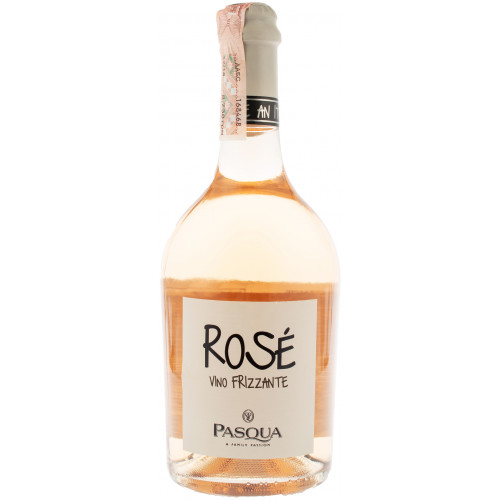 Вино ігристе "Frizzante Rose' " рожев.брют 0,75л 11% (Італія, Венето, ТМ "Pasqua")