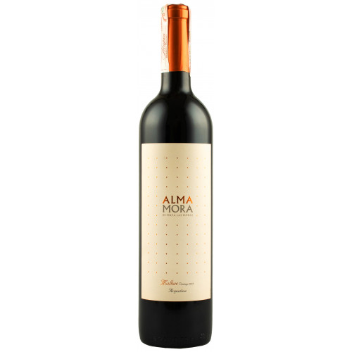 Вино "Malbec Alma Mora" черв.сух 0,75л 12,5% (Аргентина, Мендоза, ТМ "Alma Mora")