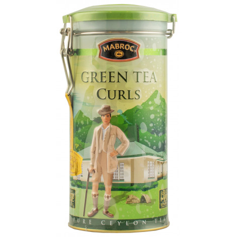 Чай зелений "Green Tea Curls" 200г ж/б (Шрi Ланка, ТМ "Mabroc")