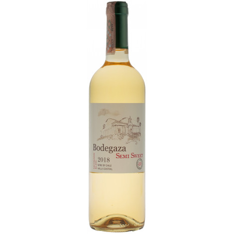 Вино "Sauvignon Blanc" біл,н/сол 0,75л 12% (Чилі, Центральна долина, ТМ "Bodegaza")