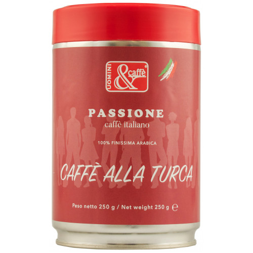Кава мелена "Barattolo Passione" 250г ж/б (Італія, ТМ "Uomini & Caffe")