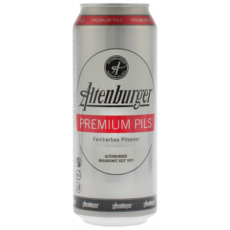 Пиво світле "Premium" 0,5л 4,9% ж/б (Німеччина, ТМ "ABG")