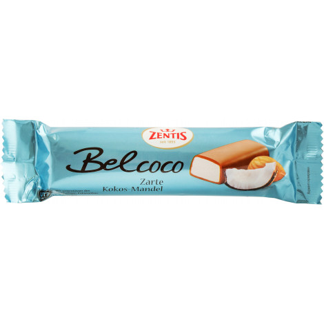 Марципан в шоколаді з кокосом "Zentis Belcoco" 60г (Австрія, ТМ "Zentis")
