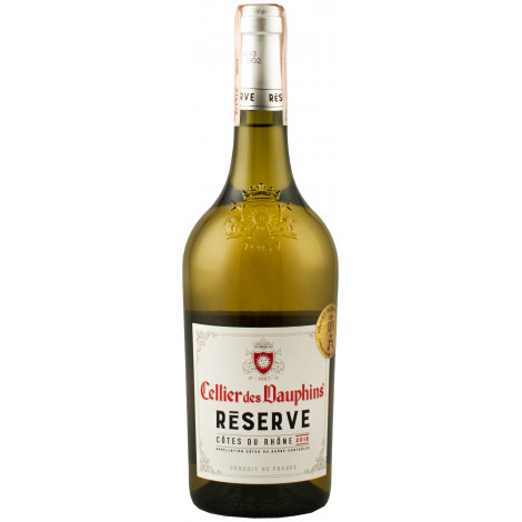 Вино "Cellier des Dauphins Reserve" біл.сух 0,75л 13% (Франція, Доліна Рони, ТМ "Cellier des Dauphins")
