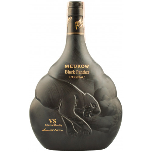 Коньяк "Meukow VS Black Panther Prisme" 0,7л 40% (Францiя, Cognac, ТМ "Meukow")