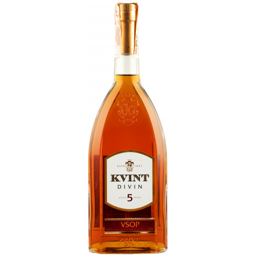 Коньяк "Kvint 5YO VSOP" 0,7л 40% (Молдавія, ТМ "Kvint")