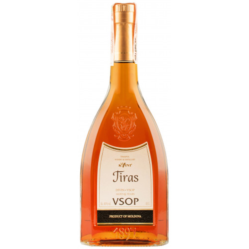 Коньяк "Тирас 6YO VSOP" 0,5л 40% (Молдавія, ТМ "Тирас")