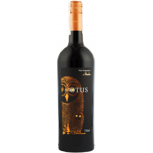 Вино "Asio Otus" черв.сух 0,75л 13% (Італія, П'ємонт, ТМ "Asio Otus")