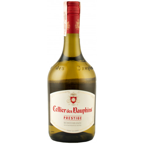 Вино "Cellier des Dauphins Prestige" біл.сух 0,75л 12.5% (Франція, Доліна Рони, ТМ "Cellier des Dauphins")