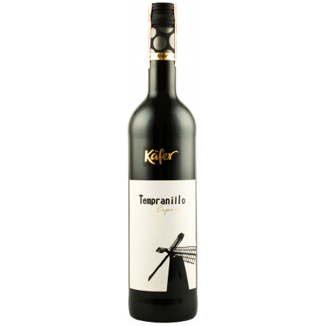 Вино "Tempranillo IGP Kafer" черв.сух 0,75л 12,5% (Іспанія, ТМ "Kafer")