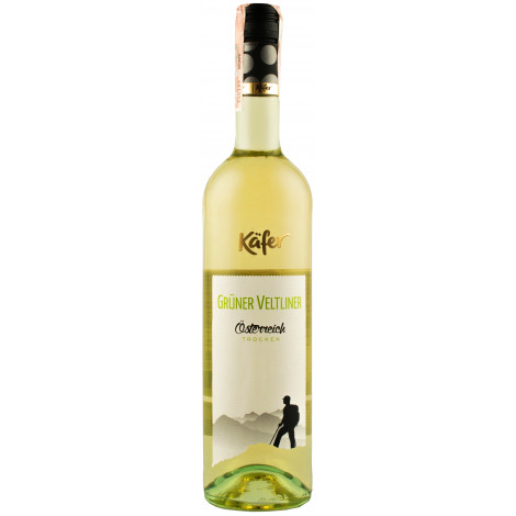 Вино "Gruner Veltliner Kafer" біл.сух 0,75л 12,5% (Австрія, ТМ "Kafer")