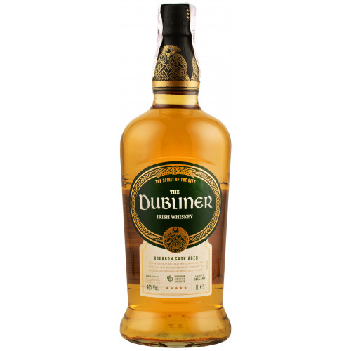 Віскі "The Dubliner Irish Whiskey" 1л 40% (Ірландія, ТМ "Dubliner")