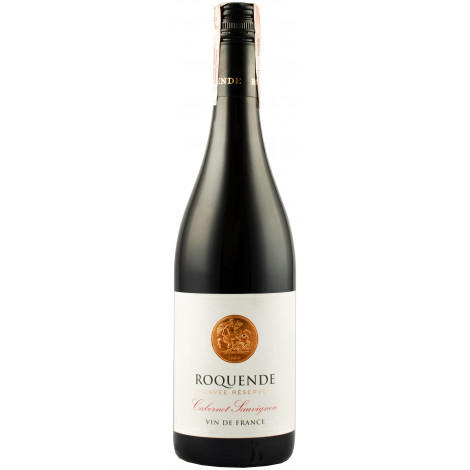 Вино "Roquende Cabernet Sauvignon 2023" черв.сух. 0,75л 13% (Франція, Лангедок,ТМ "Roquende")