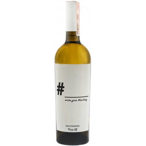 Вино "Hashtag Sauvignon" біл.сух 0,75л 11,5% (Італія, Венеція, ТМ "Ferro13")