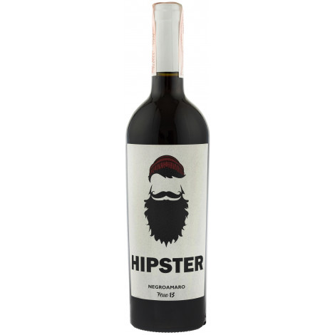 Вино "Hipster Negroamaro IGT" черв.сух 0,75л 13% (Італія, Апулія, ТМ "Ferro13")