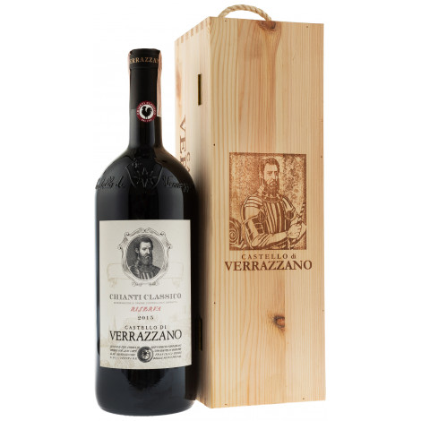Вино "Chianti Classico DOCG Riserva" черв.сух 1,5л 14,5% (Італія, Тоскана, ТМ "Verazzano")