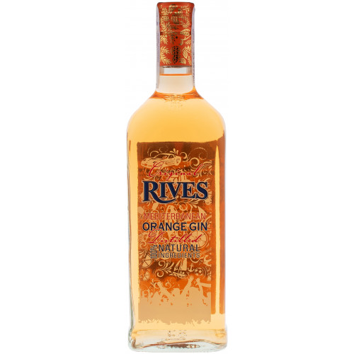 Джин "Mediterranean Rives Orange" 0,7л 37,5% (Іспанія, ТМ "Rives") т4