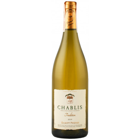 Вино "Chablis Tradition" бiл.сух 0,75л 12,5% (Франція, Бургундія, ТМ "Dampt Freres")