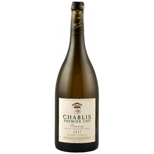 Вино "Chablis 1er Cru Beauroy" бiл.сух 0,75л 13% (Франція, Бургундія, ТМ "Dampt Freres")
