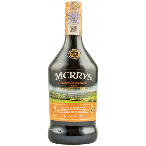 Лікер "Merrys Salted Caramel  Cream" 0,7л 17% (Ірландія, ТМ "Merrys")