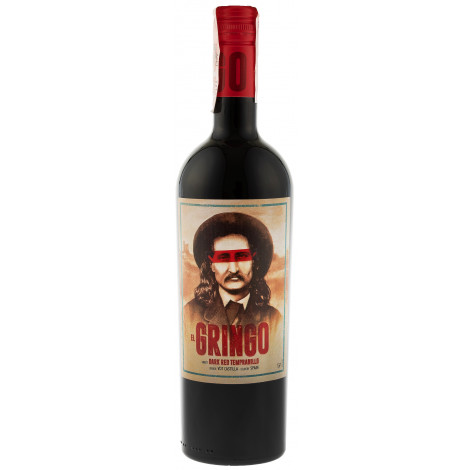 Вино "El Gringo Tempranillo IGT" черв.сух 0,75л 14% (Іспанія, Кастілья, ТМ "El Gringo")