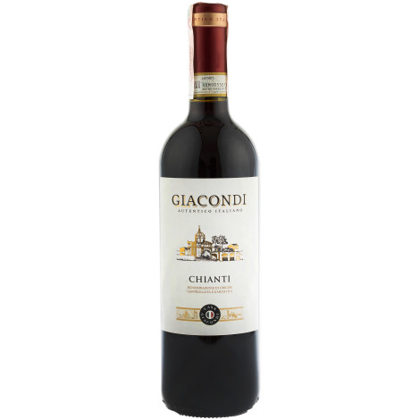 Вино "Chianti DOCG"черв.сух 0,75л 13% (Iталiя, Тоскана,ТМ "Giacondi")п1
