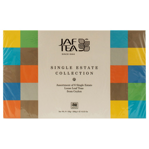 Колекція чорного чаю "Single Estate" 30г*6 (Шрі-Ланка, Цейлон, ТМ "JafTea")