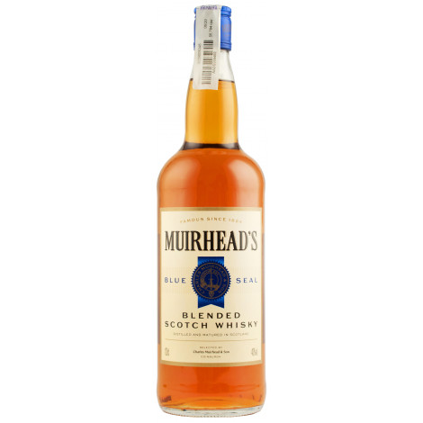Віскі "Muirhead's Finest Blended" 1л 40% (Шотландія, Highland, ТМ "Muirhead's") п6