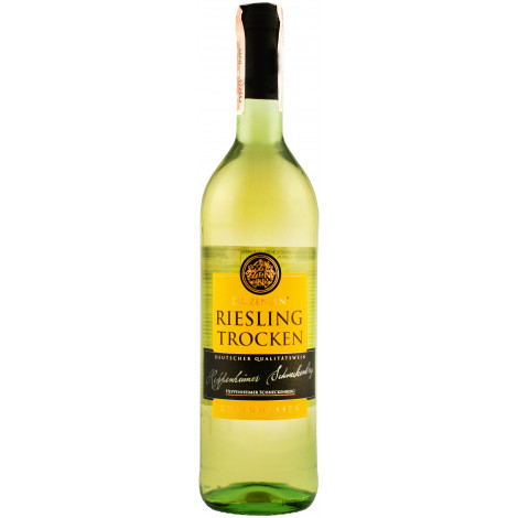 Вино "Riesling Heppenheimer" бiл.сух 0,75л 12% (Німеччина, Райнхессен, ТМ "ZenZen")