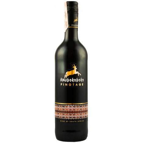 Вино "Pinotage" черв.сух 0,75л 13% (Південна Африка, ТМ "Amabokoboko")