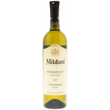 Вино "Цинандалі AOC" біл.сух 0,75л 11-13% (Грузія, Кахетія, ТМ "Mildiani")