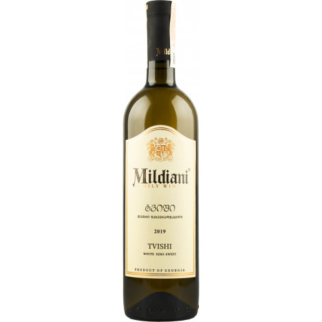 Вино "Твіши AOC" біл.н/сол 0,75л 11-13% (Грузія, Кахетія, ТМ "Mildiani")