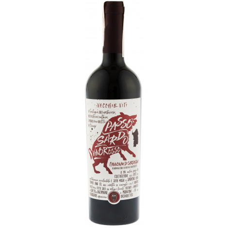 Вино "Cannonau di Sardegna DOC" черв.сух 0,75л 13% (Італія, Сардинія, ТМ "Passo Sardo")