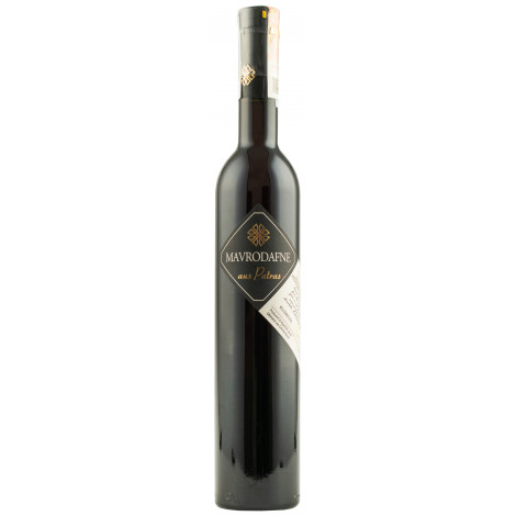Вино "Mavrodafne Patras" черв.десертне 0,5л 15% (Греція, ТМ "Cavino")