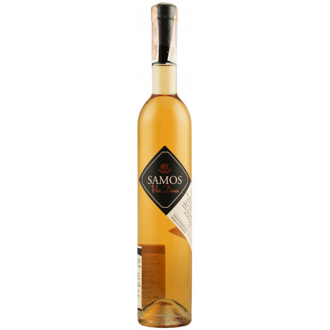 Вино "Muscat Samos" біл.десертне 0,5л 15% (Греція, ТМ "Cavino")