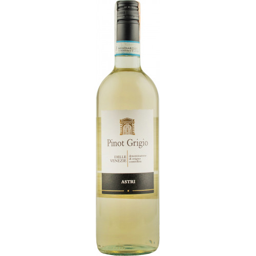 Вино "Pinot Grigio DOC" бiл.сух 0,75л 11,5% (Італія, Венецiя, ТМ "Astri")