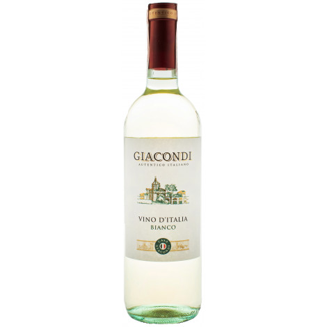 Вино "Giacondi  Bianco IGP" бiл.сух 0,75л 11,5% (Iталiя, ТМ "Giacondi")