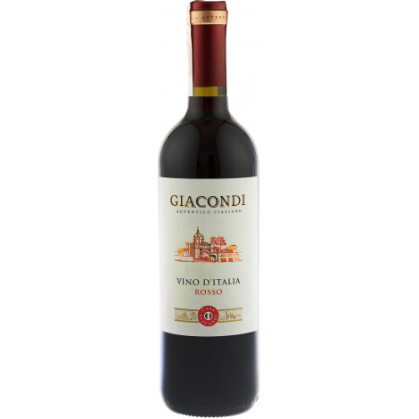 Вино "Giacondi  Rosso IGP" чер.сух 0,75л 12,5% (Iталiя, ТМ "Giacondi")п1
