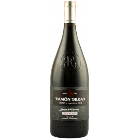 Вино "Ramon Bilbao Crianza Edicion limitada" черв.сух 1,5л 14% (Іспанія, Ріоха, ТМ "Ramon Bilbao")