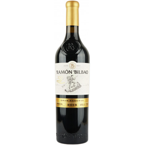 Вино "Ramon Bilbao Gran Reserva 2015" черв.сух 0,75л 14% (Іспанія, Ріоха, ТМ "Ramon Bilbao")