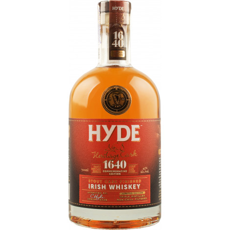Віскі "Hyde #8 Heritage cask" 0,7л 43% (Ірландія, ТМ "Hyde")