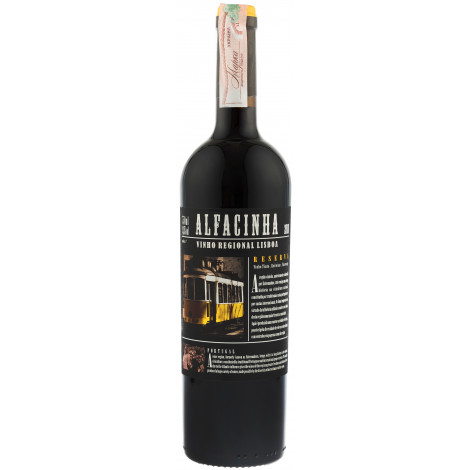 Вино "Alfacinha VТ IGP Reserva" чер.сух 0,75л 13,5% (Португалiя, Лiсабон, ТМ "Alfacinha")