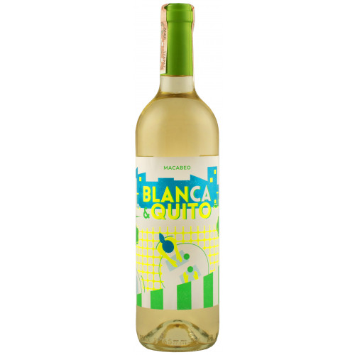 Вино "Blanca&Quito" бiл.сух 0,75л 12% (Iспанiя,Валенсiя,TM "La Escapada")