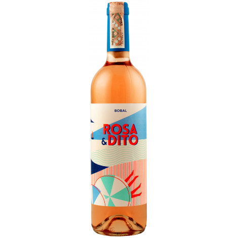 Вино "Rosa&Dito" рож.сух 0,75л 12% (Iспанiя,Валенсiя,TM "La Escapada")