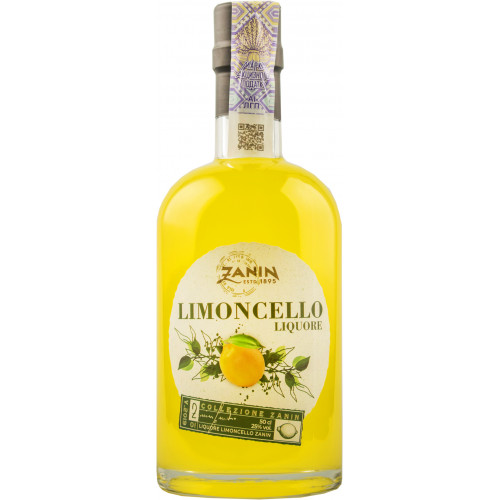 Лікер "Limoncello" 0,5л 25% (Італія, ТМ "Zanin")